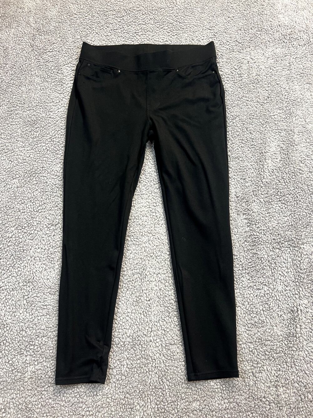 Seven7 Leggings Women's Size L Black Pull On Legging (0834)